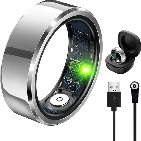 Smart Ring Fitness Tracker - Picture 1 of 7